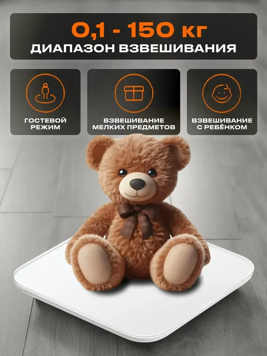 Умные весы Xiaomi Smart Body Fat Scale S200 ( MJTZC02YM / BHR8410CN) Белый