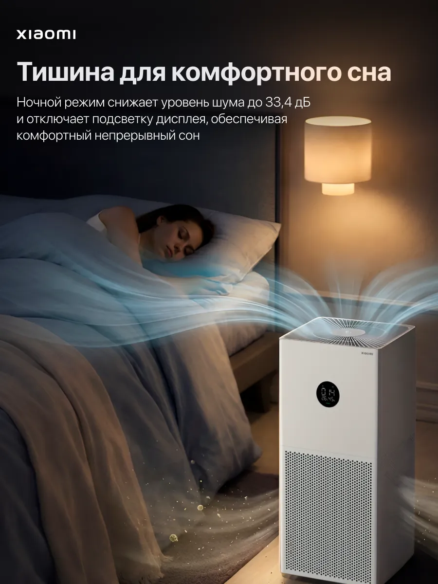 Очиститель воздуха Xiaomi Smart Air Purifier 4 Lite (AC-M17-SC) BHR5274GL - Global Version