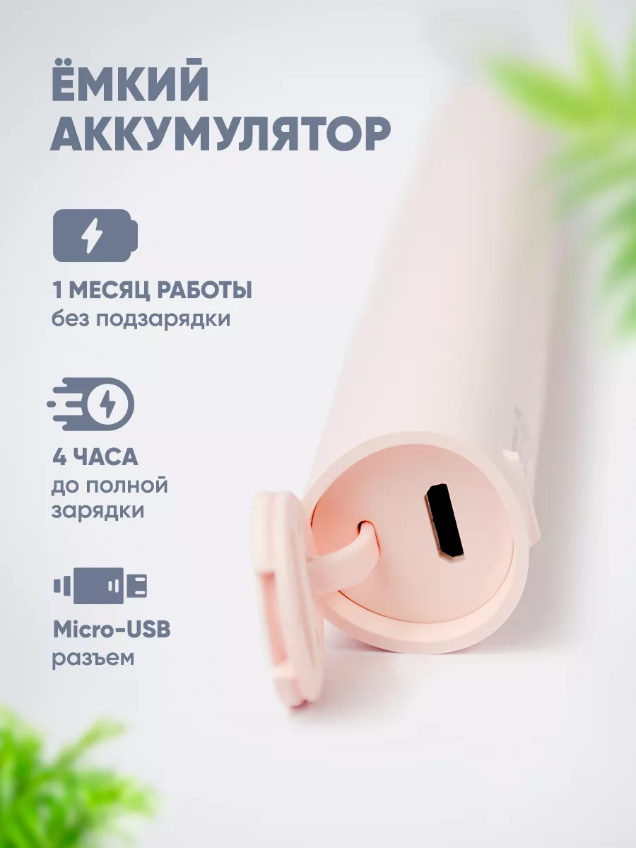 Электрическая зубная щетка Xiaomi Mijia T100 Electric Toothbrush (Розовый)
