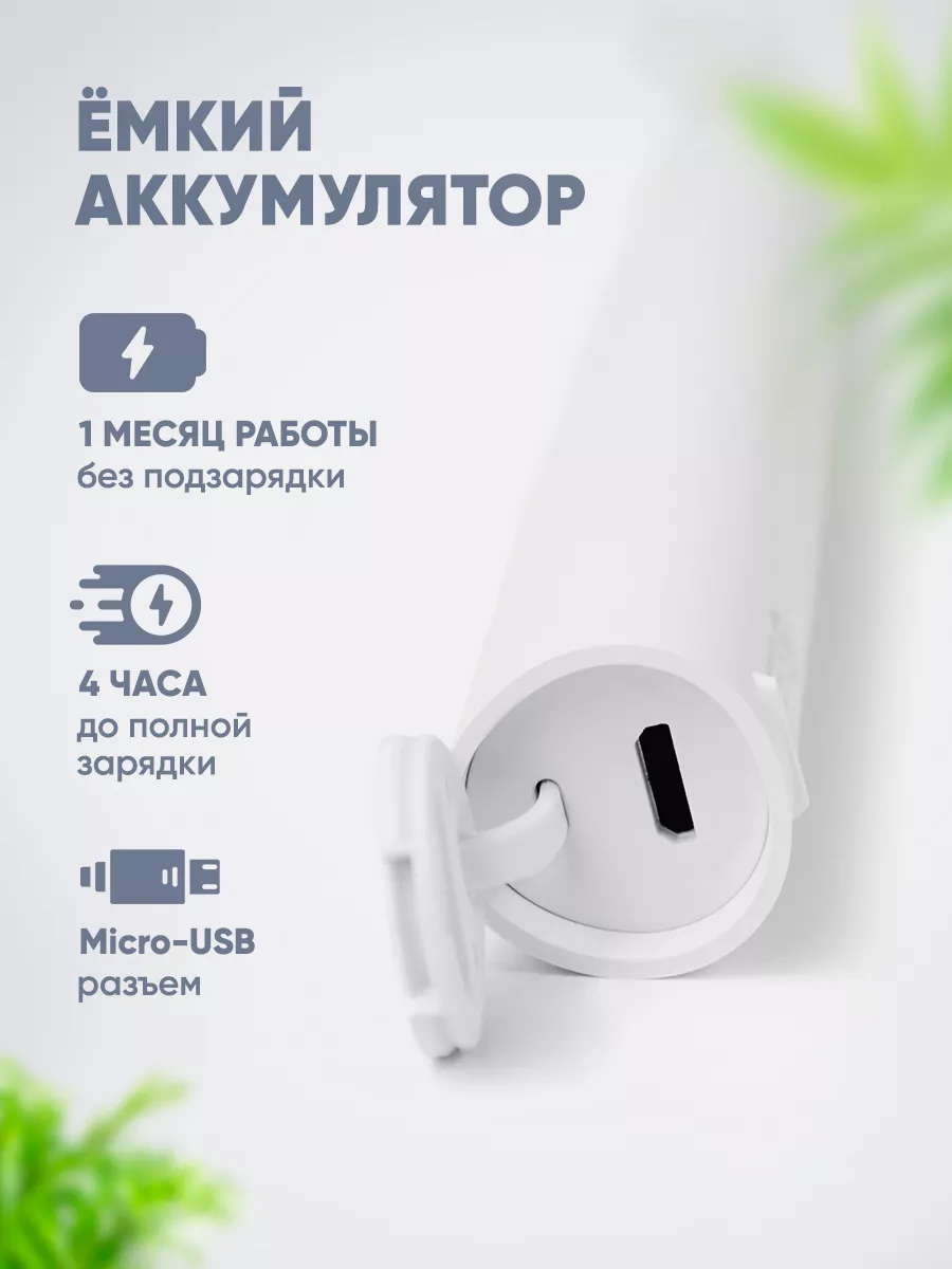 Электрическая зубная щетка Xiaomi Mijia T100 Electric Toothbrush (Белый)