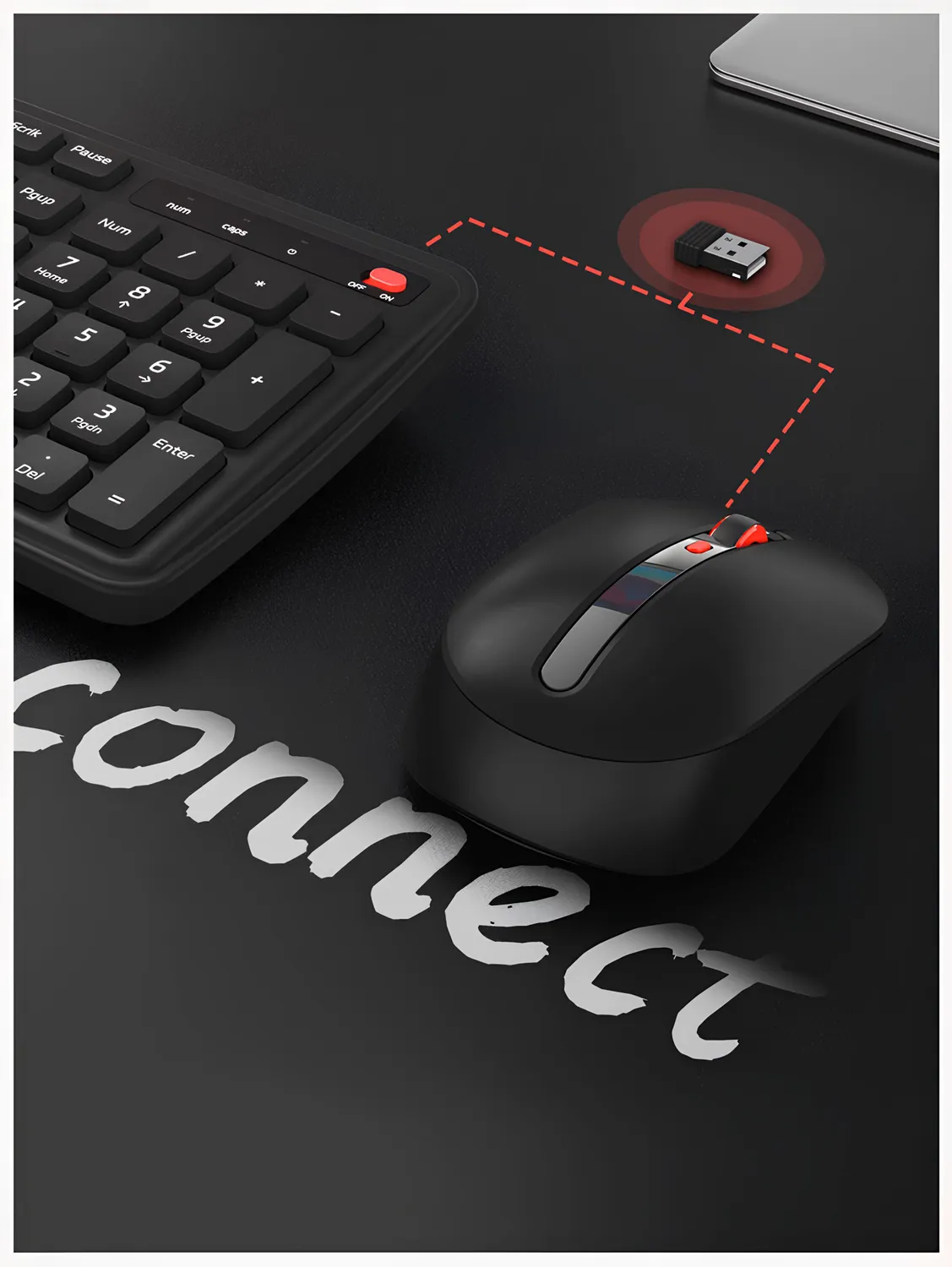Беспроводная клавиатура с мышкой Xiaomi MIIIW Wireless Keyboard and Mouse Combo Gen 3 (MW24PB03) Белый