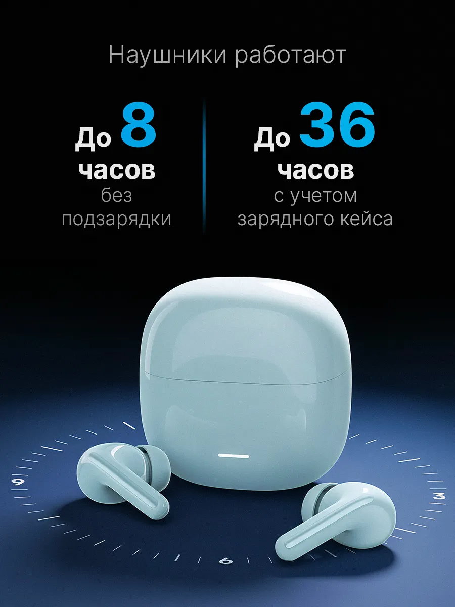 Наушники Redmi Buds 8 Lite (Небесный)
