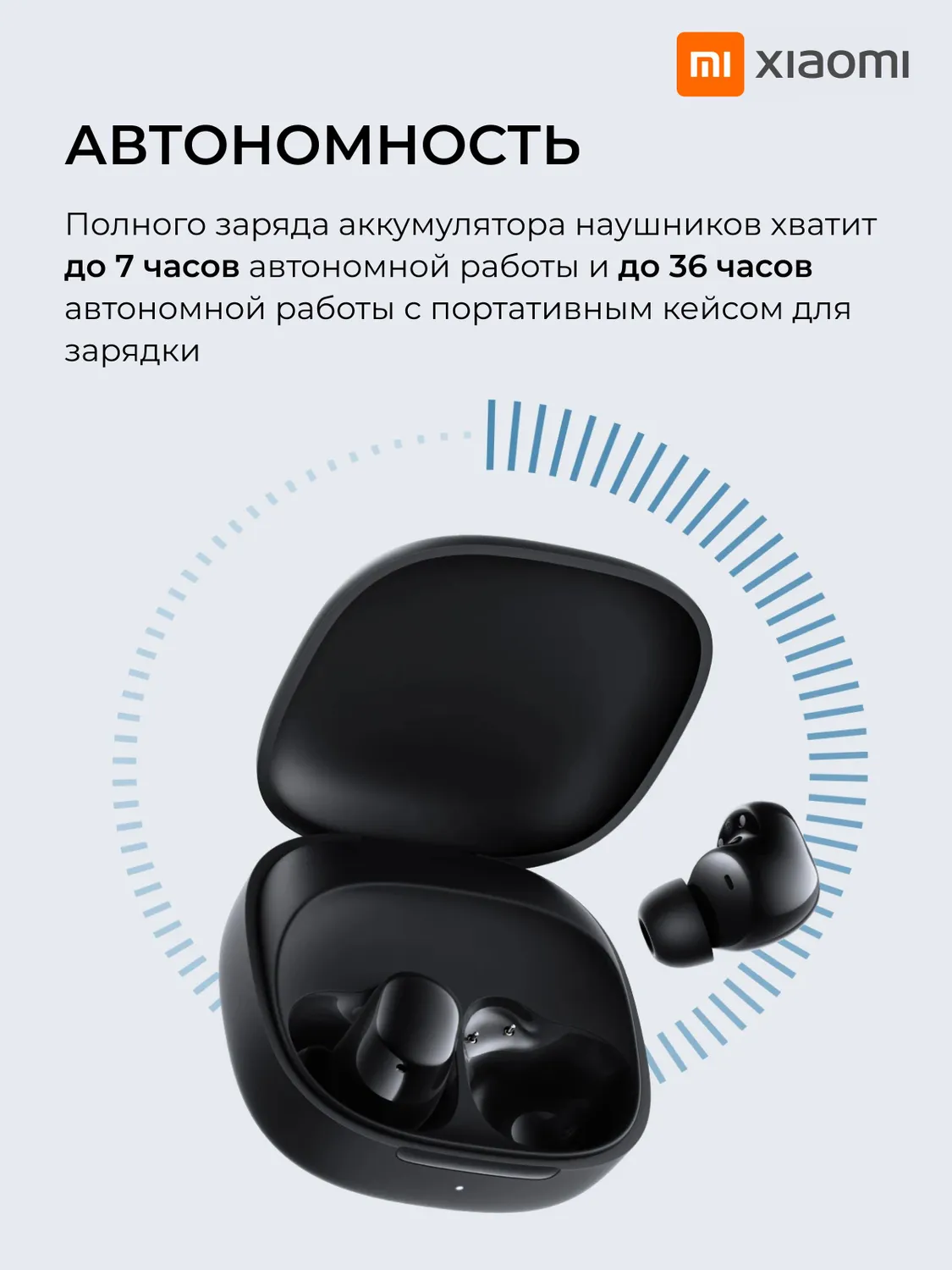 Наушники Redmi Buds 6 Play (Чёрный)