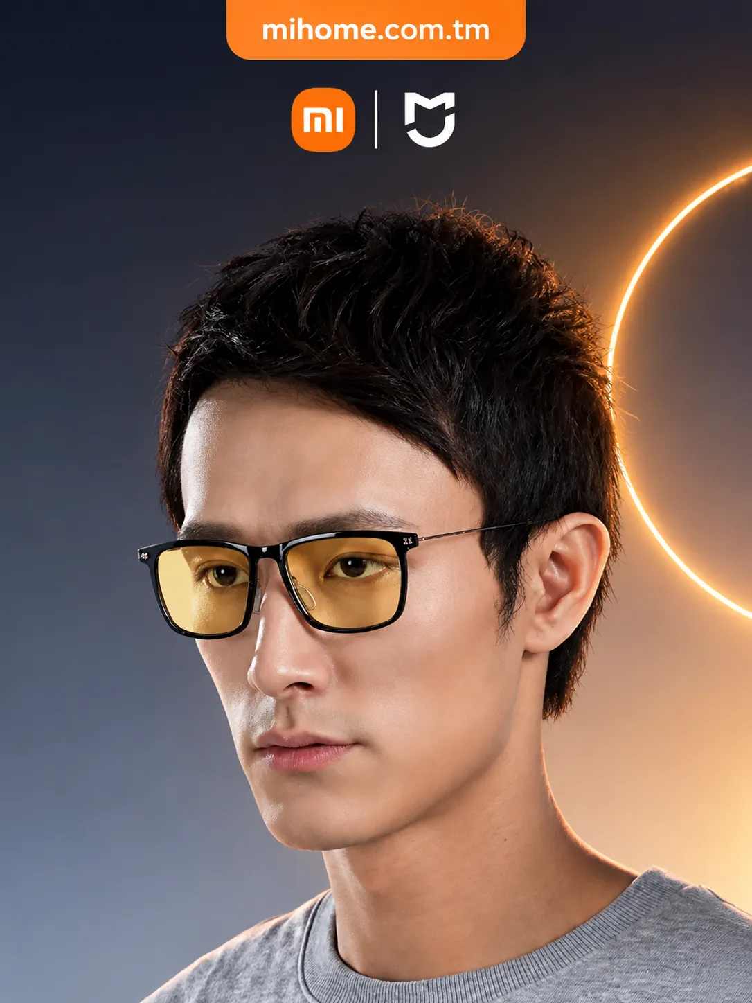 Компьютерные очки Xiaomi Mijia Computer Glasses Pro (HMJ02TS) Темно-синий