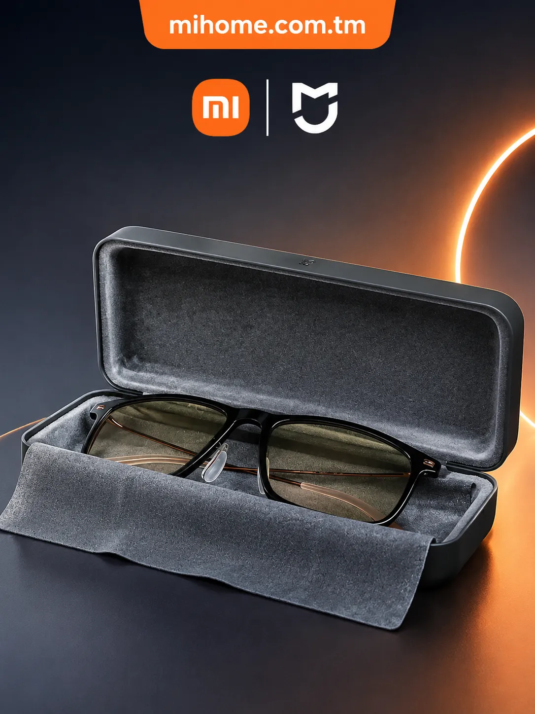 Компьютерные очки Xiaomi Mijia Computer Glasses Pro (HMJ02TS) Темно-синий