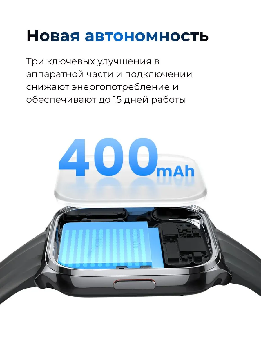 Умные смарт-часы Xiaomi Haylou Watch 3 (Черный) AMOLED 1.85"
