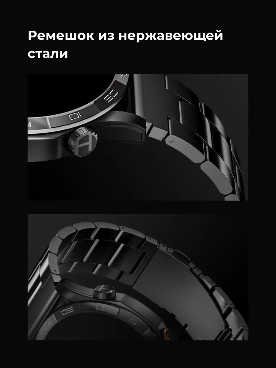 Умные смарт-часы Xiaomi Haylou Solar 5 (Черный) AMOLED 1.58"
