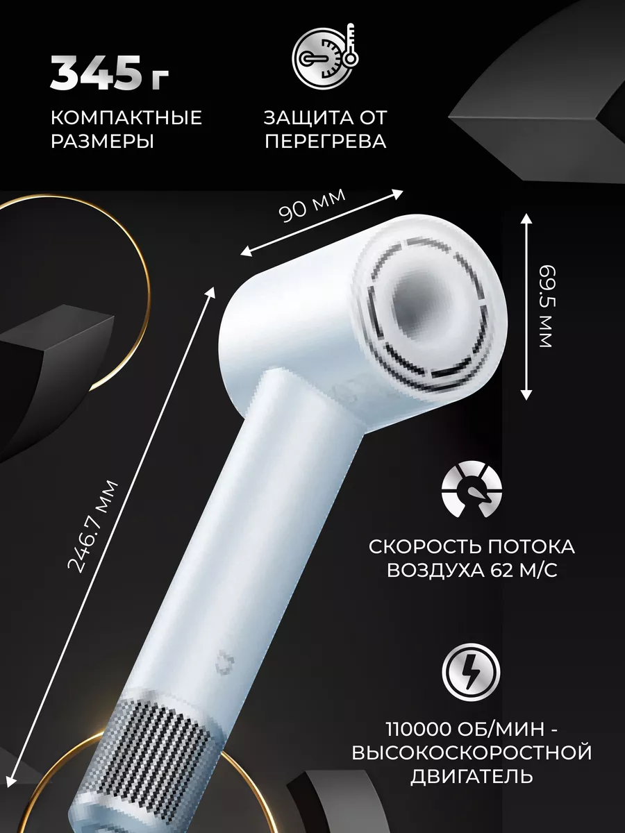 Fen Xiaomi Mijia High Speed Negative Ion Hair Dryer H501 (GSH501SST) Garaňky-çal