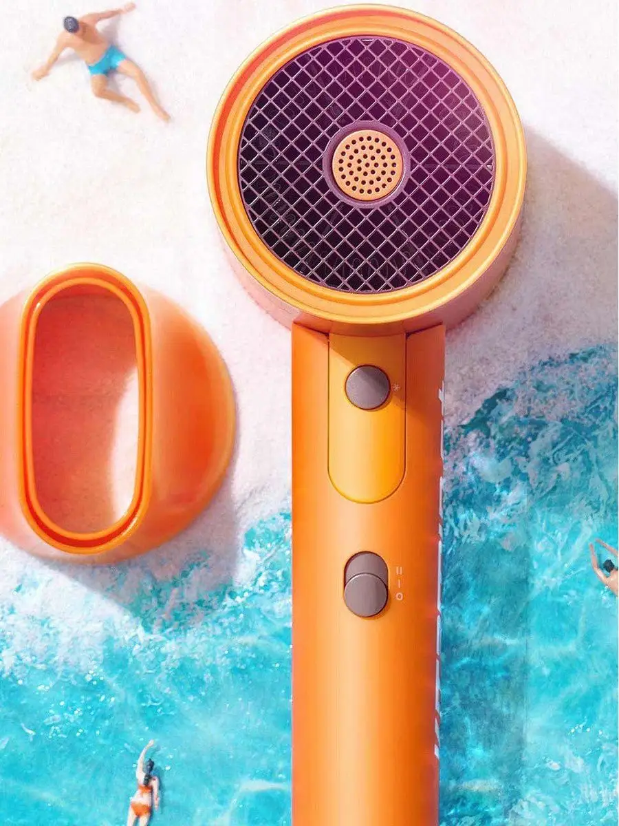 Фен Xiaomi ShowSee Hair Dryer Vitamin C+ (VC100-A) Оранжевый