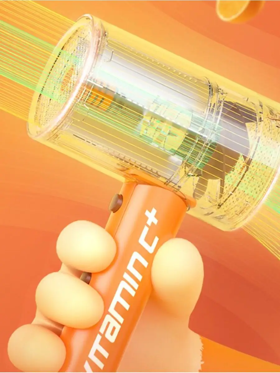 Фен Xiaomi ShowSee Hair Dryer Vitamin C+ (VC100-A) Оранжевый