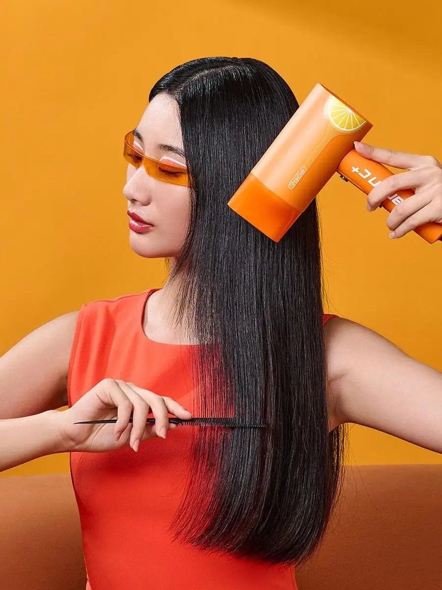 Фен Xiaomi ShowSee Hair Dryer Vitamin C+ (VC100-A) Оранжевый