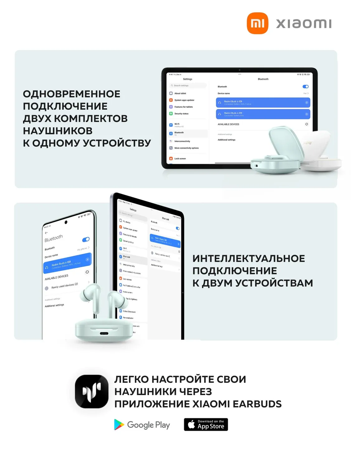 Наушники Redmi Buds 6 (Белый)