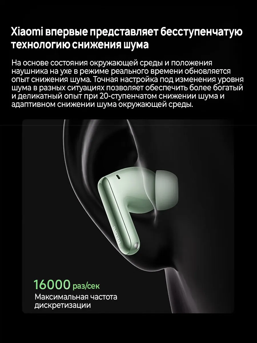 Наушники Redmi Buds 6 Pro (Белый)