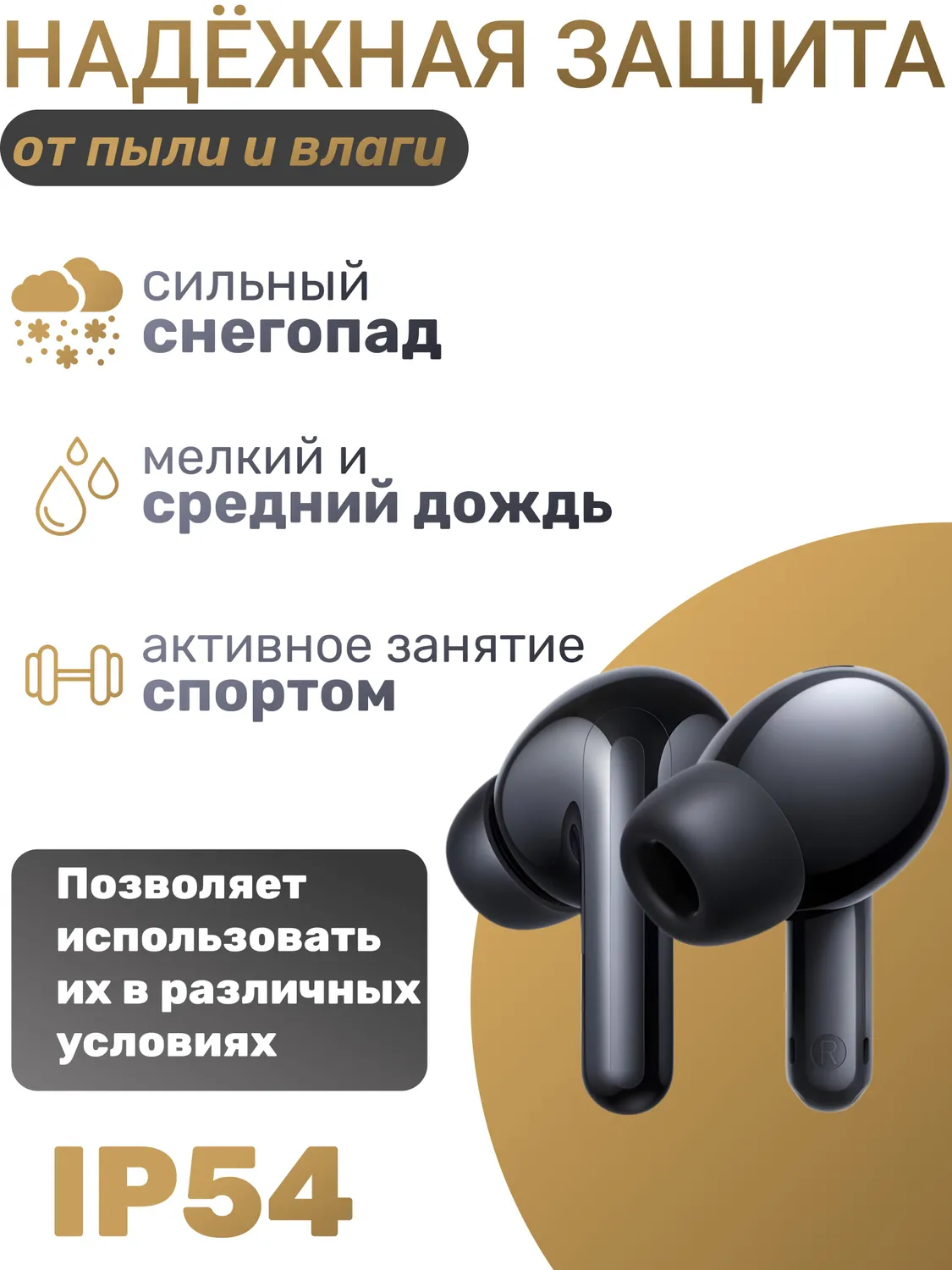 Наушники Redmi Buds 6 Lite (Чёрный)