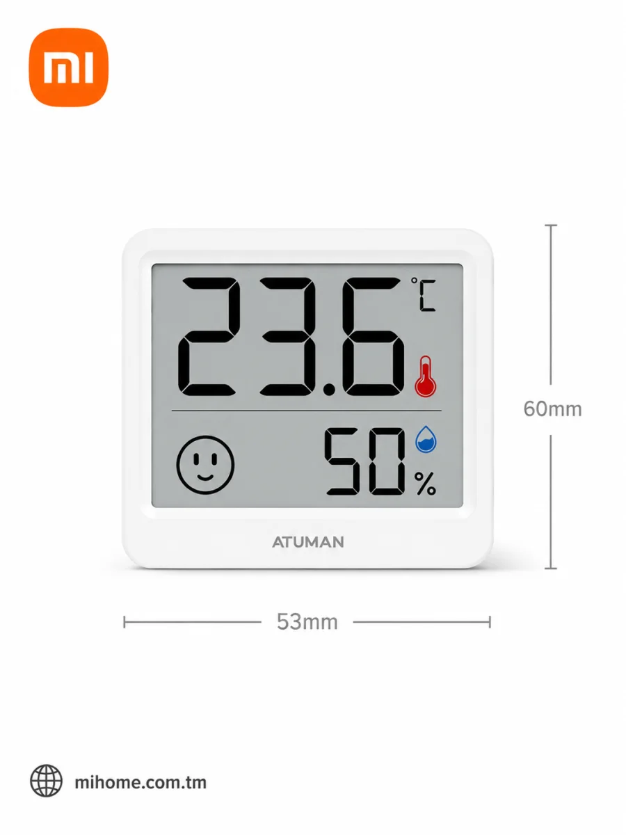 Датчик температуры и влажности Xiaomi AtuMan Duka TH mini