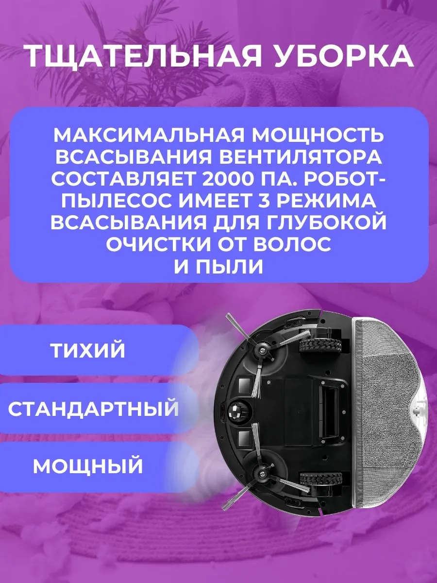 Робот-пылесос Xiaomi Robot Vacuum E5 (Черный)