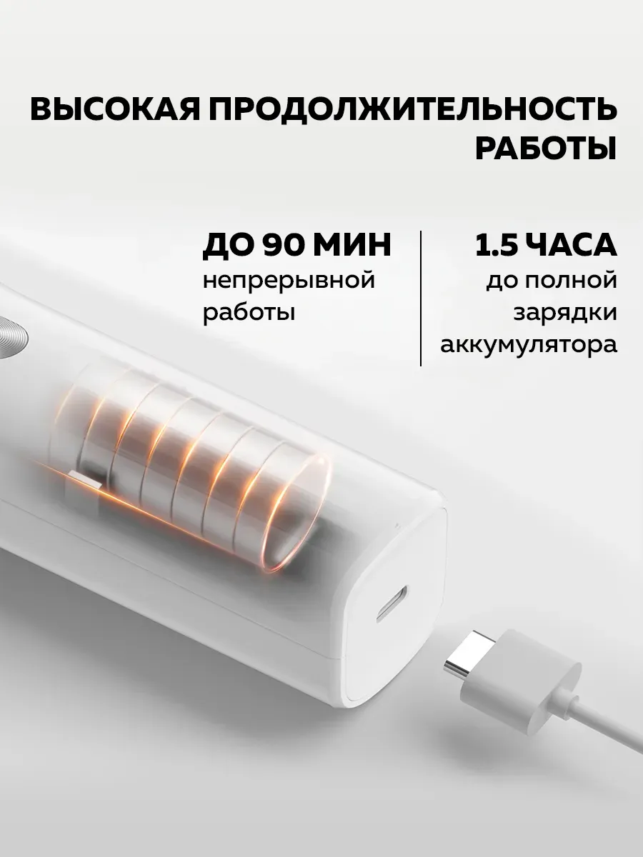 Машинка для стрижки волос Xiaomi Enchen Boost (Белый)