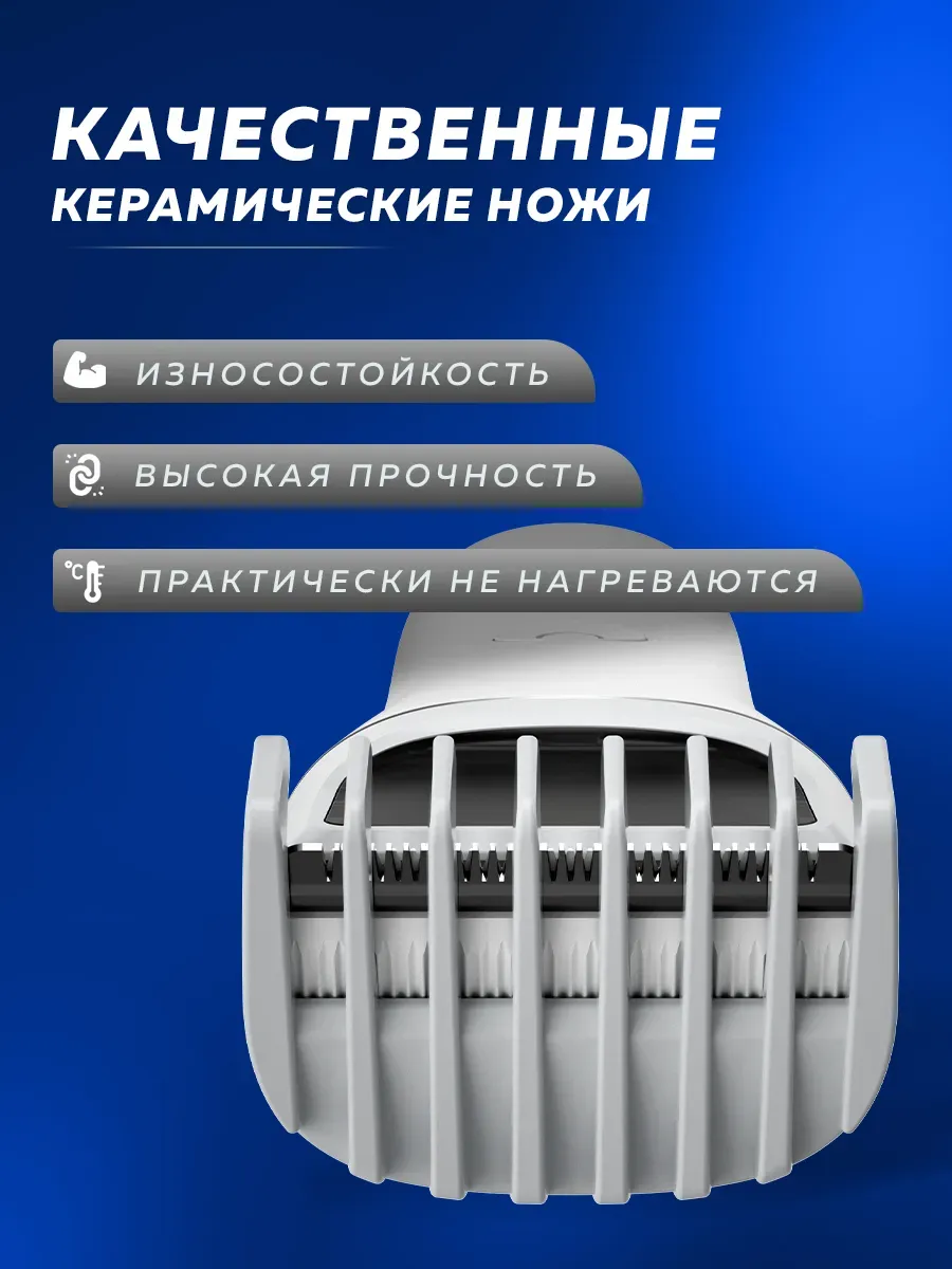 Машинка для стрижки волос Xiaomi Enchen Boost Prime (Белый)