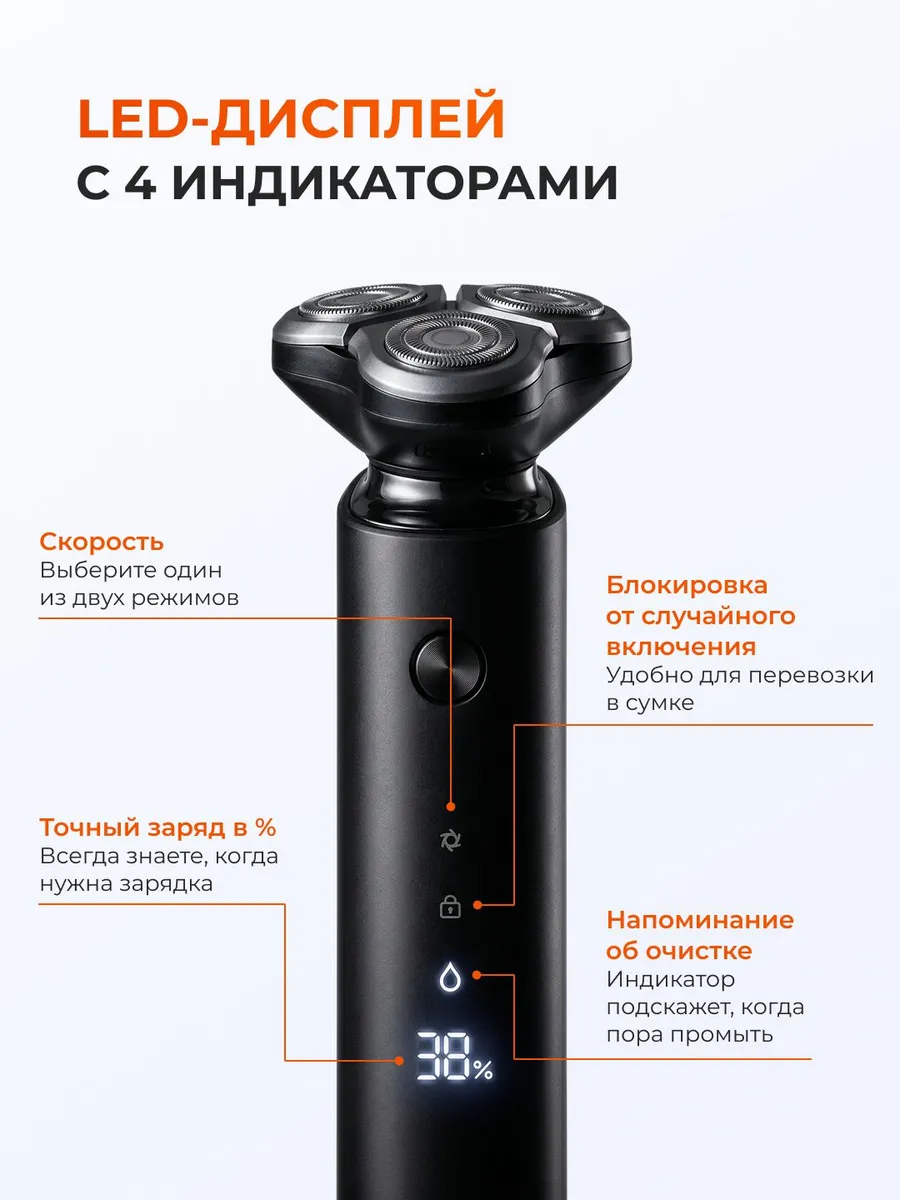 Электробритва Xiaomi Mijia Electric Shaver S500