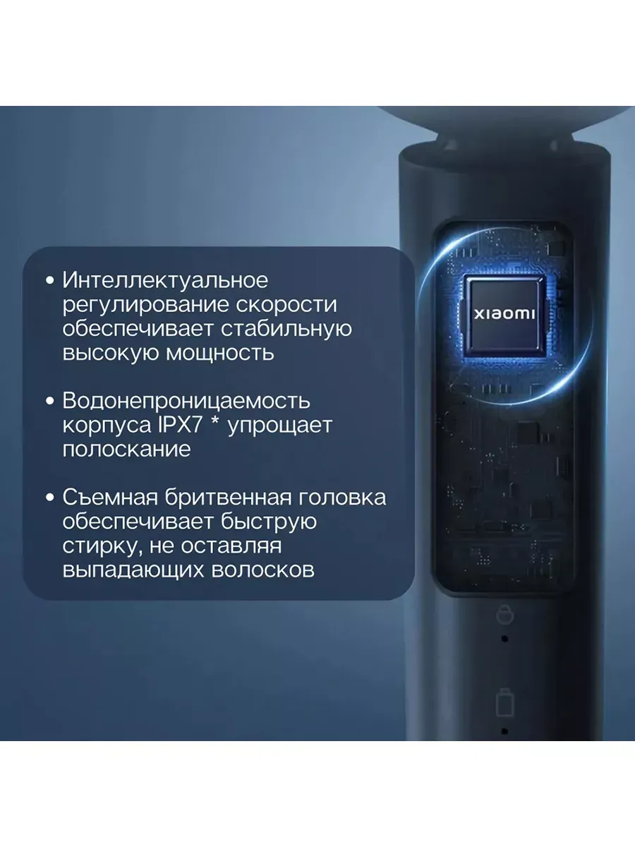 Электробритва Xiaomi Mijia Electric Shaver S101 (Синий)