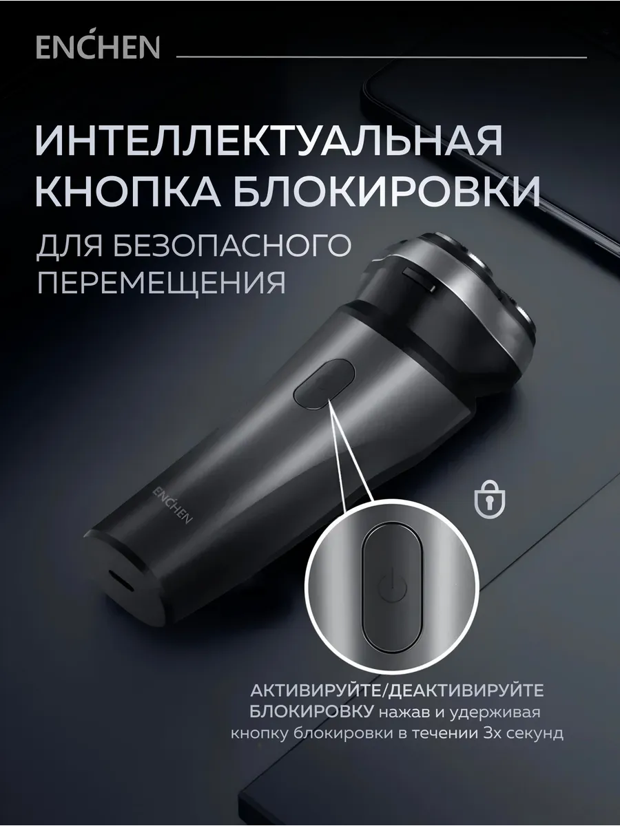 Электробритва Xiaomi Enchen Blackstone Max