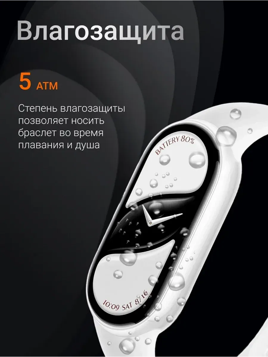 Фитнес браслет Xiaomi Mi Smart Band 10 - CERAMIC EDITION (Global Version)