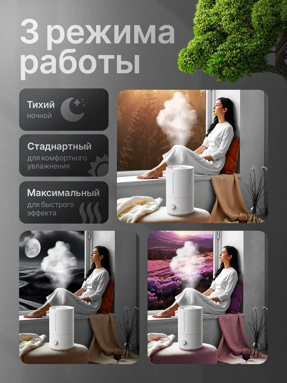 Увлажнитель воздуха Xiaomi Mijia Humidifier 2 (MJJSQ06DY) BHR6052CN