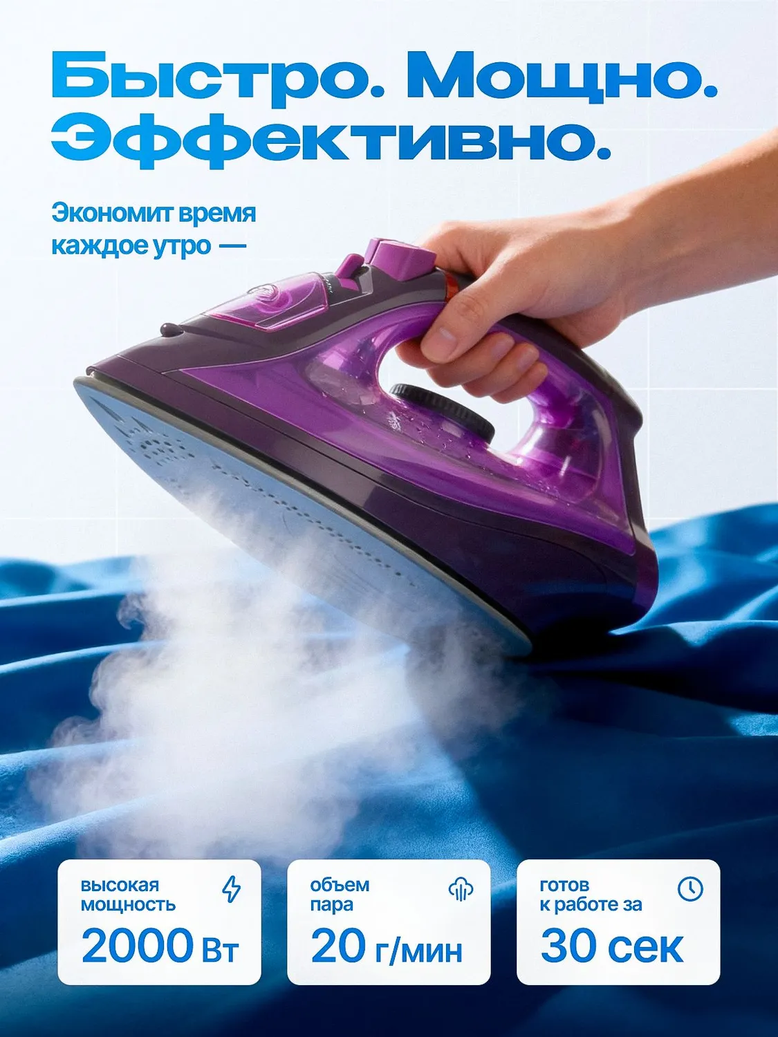Беспроводной паровой утюг Xiaomi Lofans Steam Iron (YD-012V)