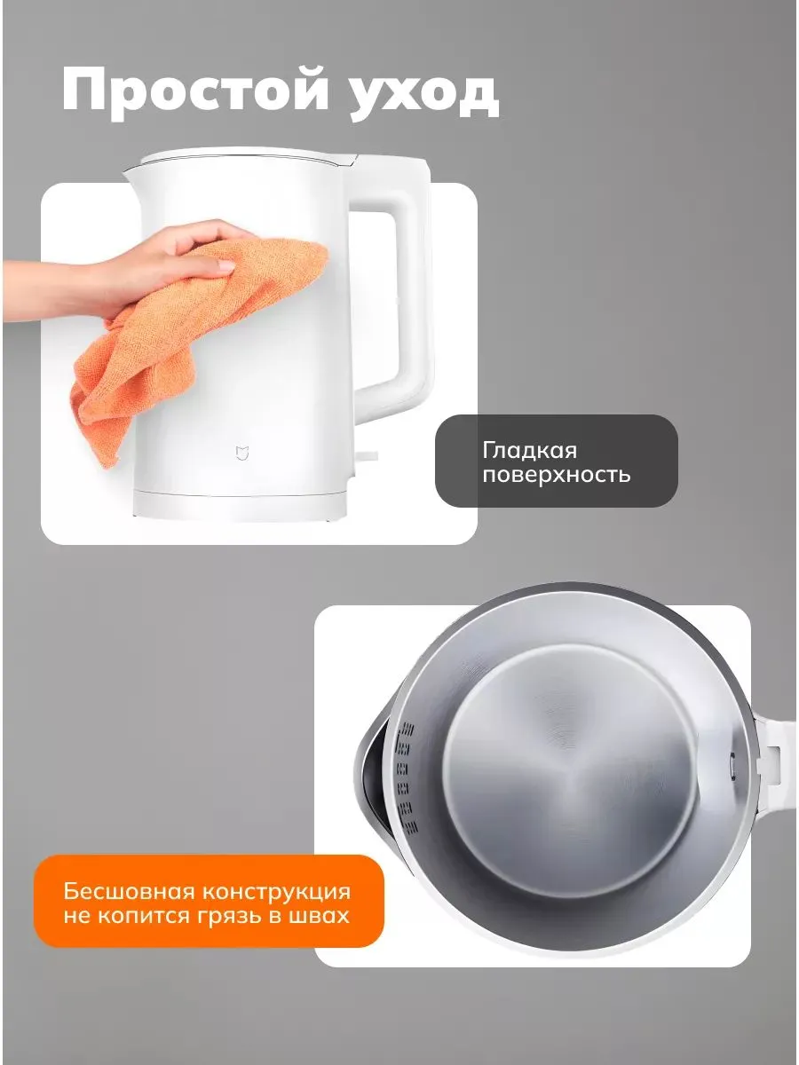 Чайник Xiaomi Mijia Electric Kettle 1A (1.5L)