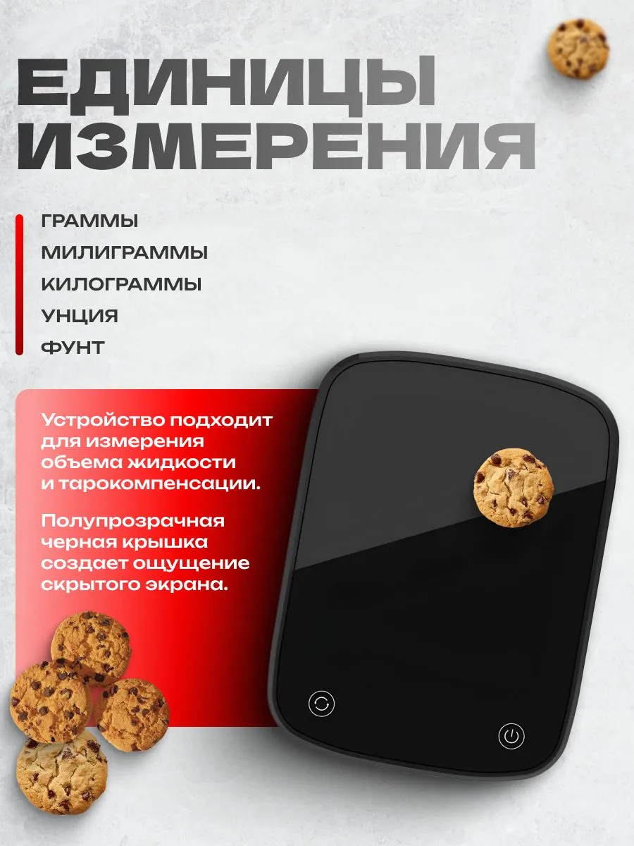 Электронные кухонные весы Xiaomi Duka ATuMan (ES2) 5kg