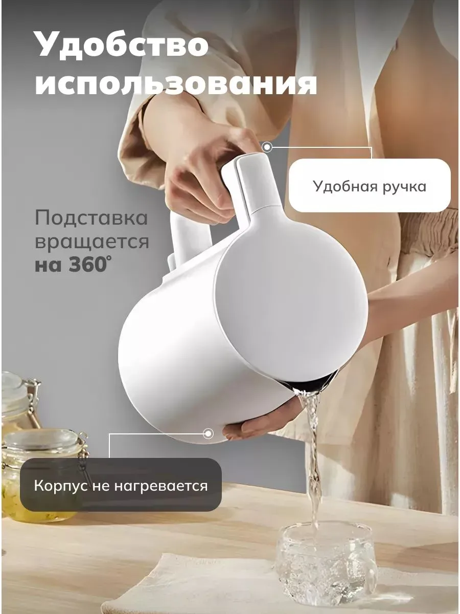 Чайник Xiaomi Mijia Electric Kettle N1 (1.5L)