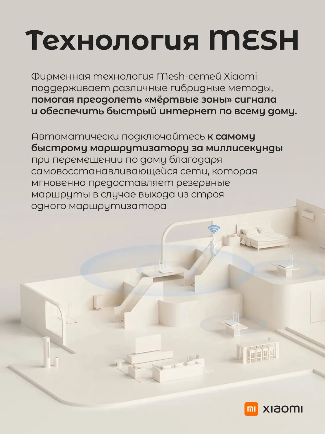 Wi-Fi роутер Xiaomi Router AX3000T (RD03) DVB4510CN
